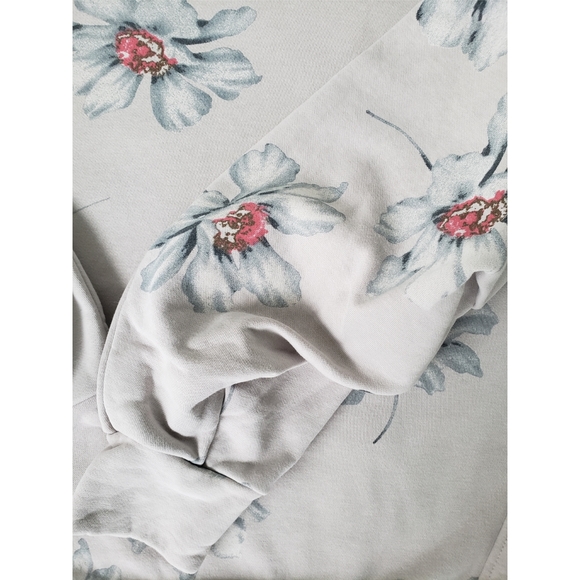 Mello Day Floral Balloon Sleeve Sweater - Picture 2 of 8